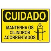 Placa Sinal Al Vn Mantenha Os Cilind Acorr 250X180Mm C0974A Brady