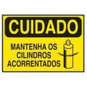 Placa Sinal Al Vn Mantenha Os Cilind Acorr 250X180Mm C0974A Brady