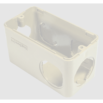 Condulete Mult Pvc L 1" Br S/Tp 6E LPB620CORPOPVCBR Wetzel