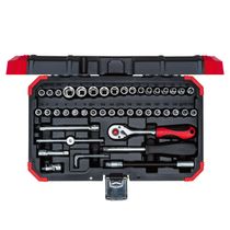 Kit Ferr Jg Soq Sex 1/4" 46Pc Maleta 4-14Mm R49003046 Gedore