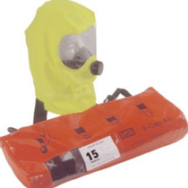 Respirador Fuga Capuz C/Cilindro 15Min S-Cap Air 10033919BRL MSA