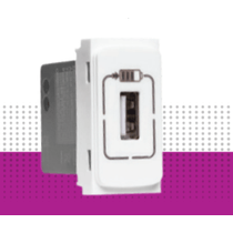 Modulo Tomada Usb Emb Br 1 Mod 680163 Legrand