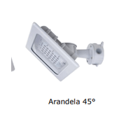 Luminaria Led Arand 45G 80W 5000K 8000Lm Br 220V Ip65 M01ARAND458K120BR220V Wetzel