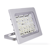 Projetor LED Alumínio Branco Ip65 80W 220V 5000K M01PROJE8K120BR220V Wetzel