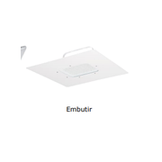 Luminaria Led 60W 5000K 6000Lm Br 220V Ip65 M01EMBUTIRGS6K120BR220V Wetzel