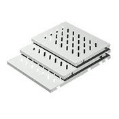 Bandeja Perf 100Kg 700mm Ral 7035 7486735 Rittal