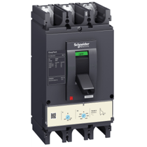 Disjuntor Caixa Moldada Tripolar Térmico/Magnético Fixos 415VCA 630A 50KA Bzm Lv563315 Schneider