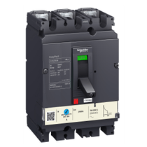 Disjuntor Caixa Moldada Tripolar Térmico/Magnético Fixos 415VCA 200A 36KA Easypact Lv525332 Schneider