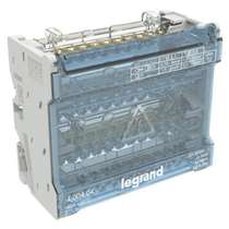 Bloco Distrib Barra 4P 40A 500V 12 6 Modulos 400404 Legrand