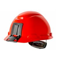 Capacete Aba Frontal Vermelha Catraca Com Jugular Com Refletivo H-705 Hb004732481 3M