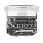Soquete Jogo Combinado 1/4" 6-13Mm 23Pc R49005023 Gedore