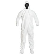 Macacao Tyvek Br C/Cap Zip C/Botas Tam 3X Isoclean IC109SWH3X0025PS Dupont