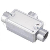 Condulete Al T 2.1/2" Bsp C/Tp C/V S/Pint Ip54 56106307 Tramontina Eletrica