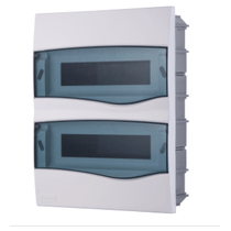 Quadro Comando Embutir Branco 393mm 322mm 70mm 24Mod 56300005 Tramontina Eletrica