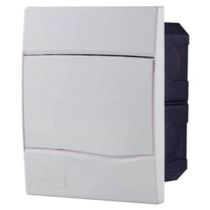 Quadro Distribuição Termoplástica Branco Embutir 5 Disjuntor 56300051 Tramontina Eletrica