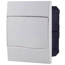 Quadro Distribuição Termoplástica Branco Embutir 5 Disjuntor 56300051 Tramontina Eletrica