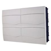 Quadro Distribuição Termoplástica Branco Embutir 48 Disjuntor 56300057 Tramontina Eletrica
