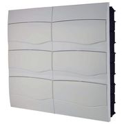 Quadro Distribuição Termoplástica Branco Embutir 72 Disjuntor 56300058 Tramontina Eletrica