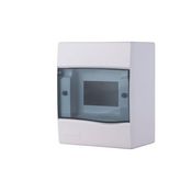 Quadro Distribuição Termoplástica Branco Sobrepor 5 Disjuntor 56300021 Tramontina Eletrica