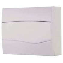 Quadro Distribuição Termoplástica Branco Sobrepor 12 Disjuntor 56300073 Tramontina Eletrica