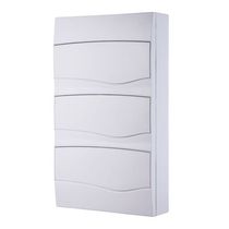 Quadro Distribuição Termoplástica Branco Sobrepor 36 Disjuntor 56300076 Tramontina Eletrica