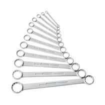 Chave Estrela Jogo 12 Peças Plana Aço Cromo Vanádio 6-32Mm 412M Gedore