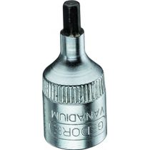 Chave Soquete Allen E= 1/4" 2Mm X28Mm IN202MM Gedore