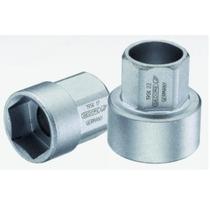 Soquete Sextavado E= 1/2" Aço Cromo Vanádio 12Mm X25Mm 19SK12MM Gedore