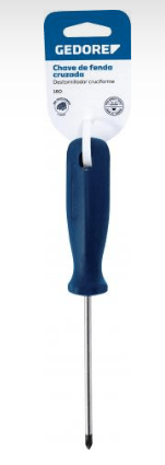 Chave Phillips Ph1 4,5X125Mm Az 160316PX5P Gedore - Dimensional