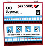 Expositor Mad 480X530X61,5Mm P/Soquetes Encaixe 3/8" 30EM Gedore