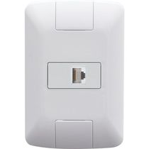 Tomada Telef Embutir Rj45 6 1Mod Br Placa 4X2" Br 57241022 Tramontina Eletrica