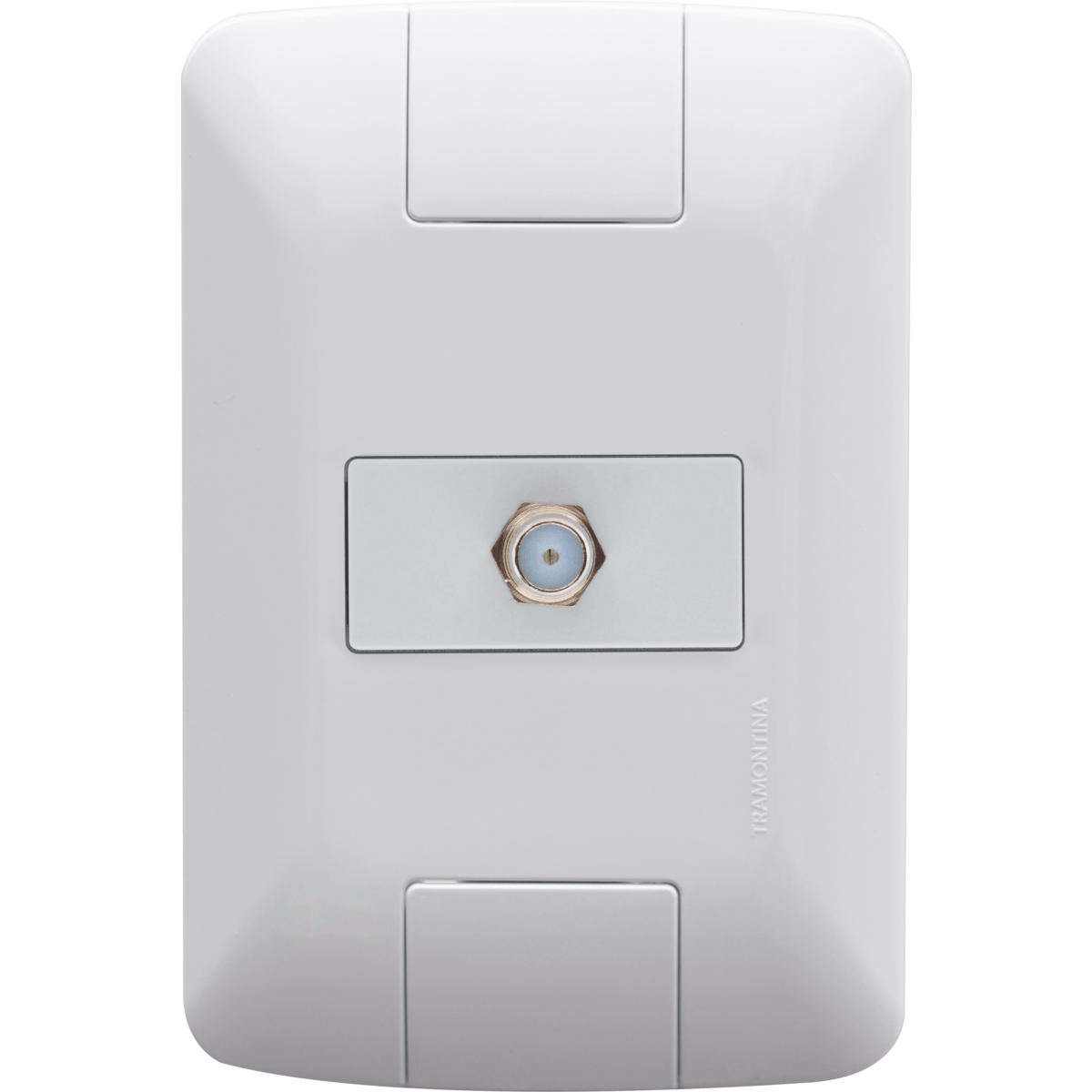Tomada Telef Embutir Rj45 1Mod Br Placa 4X2