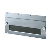 Placa Mod Passag Cabos Aço Zinc Esp 2mm Painel Operações 8609170 Rittal