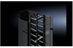 Trilho Perfil Cabos 109,5 X 314,5 X 1,699 Mm P/Rack 5302051 Rittal ...