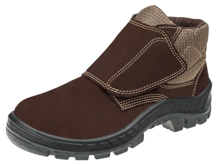 Botina Elastico Bidensidade Bico Aco Preto 4090HESB2400LG Tamanho