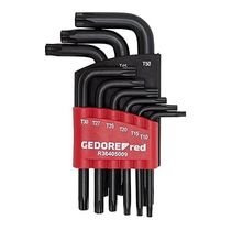 Chave L Jogo 9Pc Torx Longa T10-T50 R36405009 Gedore