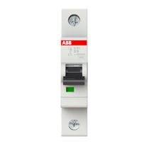 Disjuntor Mini Monopolar 8A 220VCA D 10KA S200 S201D8 Abb