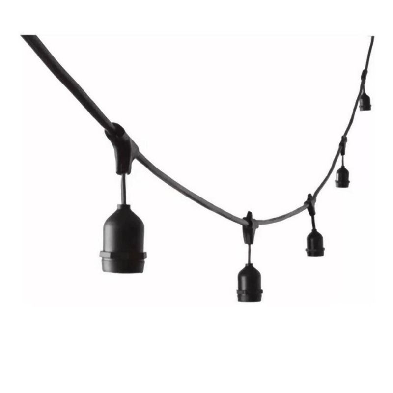 Luminaria Led Fita Sobrepor Preta Bivolt 11W 7018314 Ledvance Dimensional