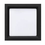 Luminária Led Painel 18W 3000K Embutir Quadrado Preto Bivolt 7018911 Bellalux