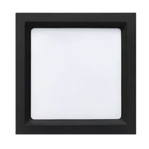 Luminária Led Painel 18W 3000K Embutir Quadrado Preto Bivolt 7018911 Bellalux