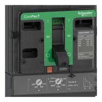 Disjuntor Caixa Moldada Tripolar Térmico Ajustável/Magnético Fixo 440VCA 200A 35KA Compact C25F3Tm200 Schneider