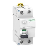 Disjuntor Diferencial Residual Bipolar A/Si 230VCA 40A 30MA 10KA Acti9 A9R91240 Schneider