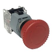 Botão Emergencia 40mm Metálico 1NF 3SB71301HB201CA0 Siemens