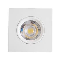 Luminária Led Spot 3W Quadrado 6500K Branco Bivolt 7017873 Bellalux