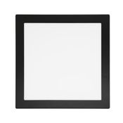 Luminária Led Plafon 12W 6500K Sobrepor Quadrado Preto Bivolt 7018910 Bellalux