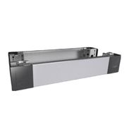 Base Soleira Frontalal e Traseira 100x800mm Aço Inoxidável AI304 Para Painel 2 Unidades Vx862 Rittal