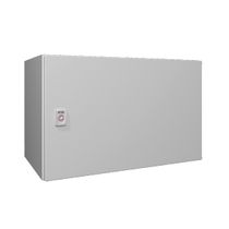 Quadro Comando Sobrepor Aço Pintado Cinza 7035 IP66 1 Porta 380x600x350mm 1339000 Rittal