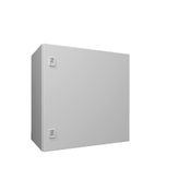 Quadro Comando Sobrepor Aço Pintado Cinza 7035 IP66 1 Porta 600x600x350mm 1360000 Rittal