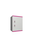 Quadro Comando Sobrepor Poliester Pintado Cinza 7035 IP66 1 Porta 400x300x200mm 1 Rittal