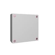 Caixa Passagem Aço Cinza 7035 IP66 300x300x120mm Sem Flange 1507000 Rittal